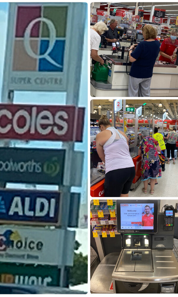 オーストラリアの２大スーパーマーケット！